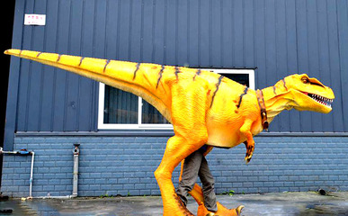 恐龍皮套 跨越時(shí)空的文化藝術(shù)服務(wù)新載體